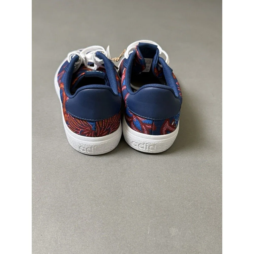 Adidas Farm Rio x Vulc Raid3r Tennis Shoes Blue Floral Size 9.5 Skateboarding